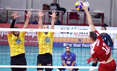 Ολυμπιακός-ΑΕΚ 3-0 σετ (Τελικό)