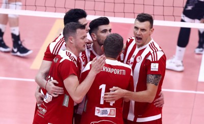Ολυμπιακός-ΠΑΟΚ LIVE 3-0 σετ (Τελικό)
