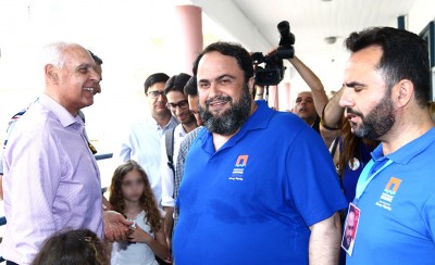 Άσκησε το εκλογικό του δικαίωμα ο Β. Μαρινάκης