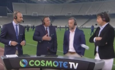 Ρίψεις μπουκαλιών στον Κοπιτσή σε live μετάδοση!