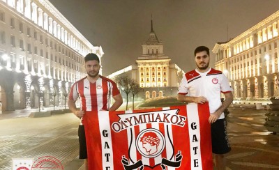 Ολυμπιακός στη Σόφια (photo)