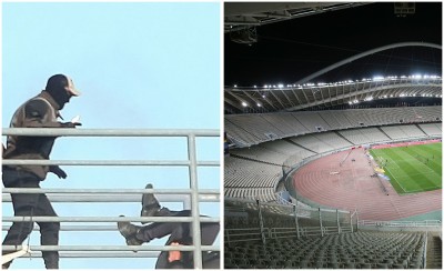 Από τα μαχαίρια, στο άδειο γήπεδο!