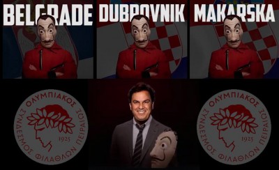 ΕΠΟΣ: Στον Θρύλο Μίτροβιτς, Γιόκοβιτς, Μπουλιούμπασιτς με La Casa de Papel!