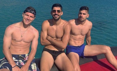 Μαζί και στο ρεπό τους (photo)
