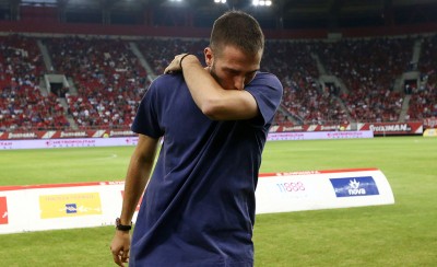 Η συγκίνηση του Φορτούνη στο Ναό (video)