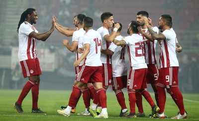 «Καλή επιτυχία, Ολυμπιακέ» (photo)
