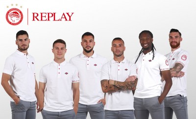 Ολυμπιακός και Replay Jeans μαζί για 4η συνεχόμενη χρονιά!