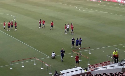 Η... βόλτα πριν το ζέσταμα