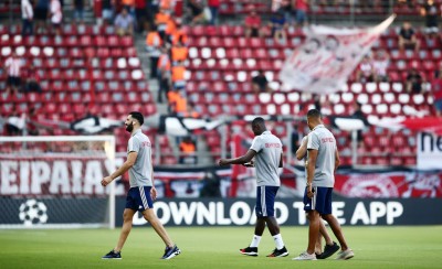 Η «ερυθρόλευκη» άφιξη στο Ναό (video)