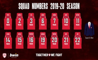 Οι αριθμοί στις ερυθρόλευκες φανέλες (photo)