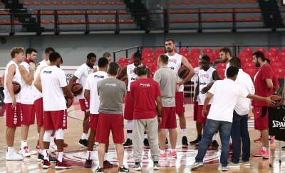 Διπλή προπόνηση και φουλ δουλειά