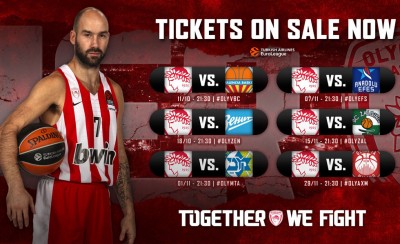 Από αύριο τα εισιτήρια για τα ματς Οκτωβρίου-Νοεμβρίου!