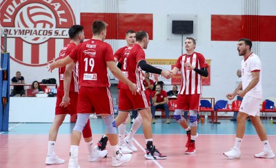 Ολυμπιακός-ΠΑΟΚ LIVE 3-0 σετ (Τελικό)