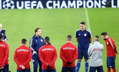 Η προπόνηση στο «Tottenham Hotspur Stadium»