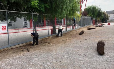 Νέες εργασίες και βελτιώσεις στο Ναό (photo)