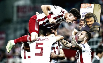 Με Δ. Βερβελέ στη μετάδοση για την πρόκριση