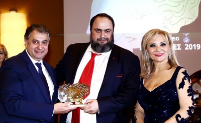 Η βράβευση του Βαγγέλη Μαρινάκη (photos)