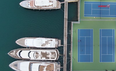 Τένις με φόντο τη θάλασσα του Πειραιά (video)
