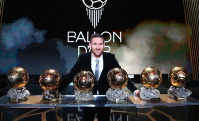 Στον Μέσι για 6η φορά η «χρυσή μπάλα» 