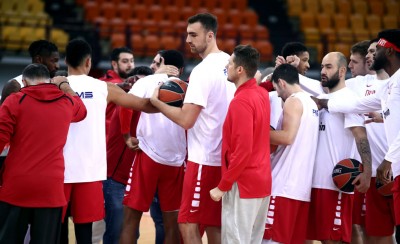 Διπλή προπόνηση στο ΣΕΦ ενόψει Ρεάλ