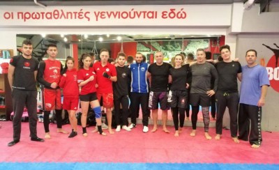 Συνεχώς εξελίσσεται η Ακαδημία Kickboxing του Ολυμπιακού
