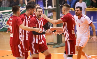 Παναθηναϊκός-Ολυμπιακός 2-3 σετ (Τελικό) - Χρυσό σετ 15-13