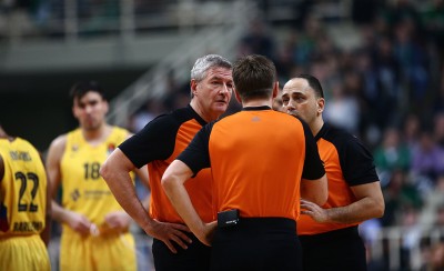 Επίθεση στους διαιτητές του Παναθηναϊκός-Μπαρτσελόνα!