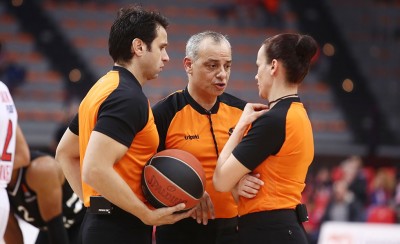 Η Ευρωλίγκα όρισε διαιτητές