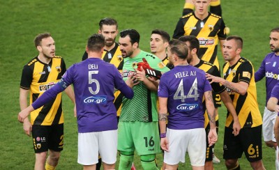 Ένταση στο ΟΑΚΑ, είχαν κλειδωθεί στα αποδυτήρια οι διαιτητές!