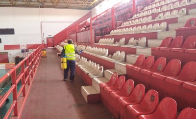 Απολύμανση στο Ρέντη ενόψει Παναθηναϊκού (photos)