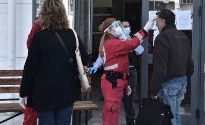 Θερμομέτρηση στο Ειρηνοδικείο