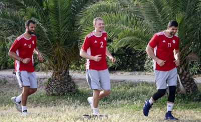 Βίντεο και φωτογραφίες από την προπόνηση