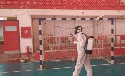 Απολύμανση στο Ρέντη (photos)