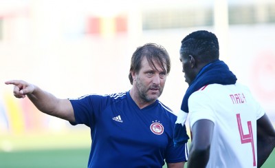 Εικόνες από το Ολυμπιακός-Ομόνοια