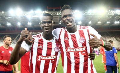 Σισέ στα ελληνικά: «Πάμε Ολυμπιακέ μου» (photo)