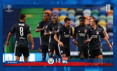 Ιστορική πρόκριση της Λιόν επί της Μάντσεστερ Σίτι!