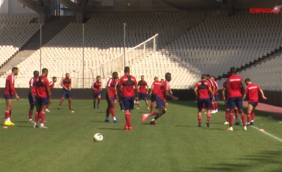 Η προπόνηση στο ΟΑΚΑ (video)