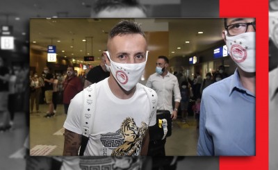 Στο Καραϊσκάκη και στα γραφεία της ομάδας ο Ραφίνια (photos)