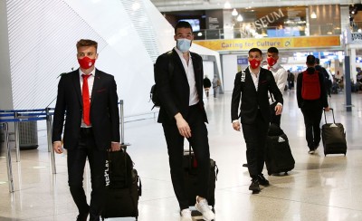 Κλικ από την αναχώρηση του Θρύλου, για την Αγγλία! (photos)