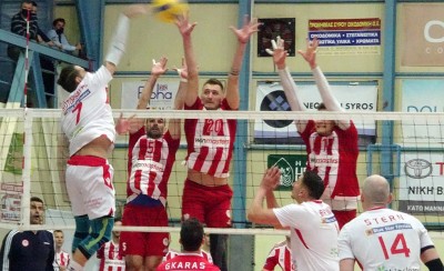 Ολυμπιακός-Φοίνικας Σύρου 0-3 σετ (Τελικό)