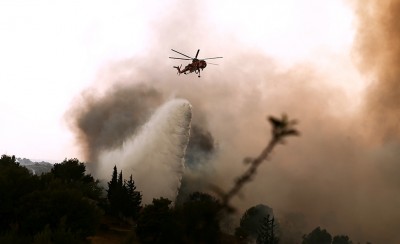 Έσβησε η φωτιά στο Σούνιο