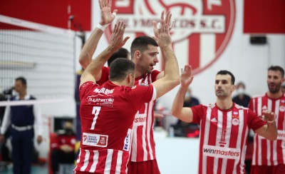 Φοίνικας Σύρου - Ολυμπιακός 0-3 σετ (Τελικό)