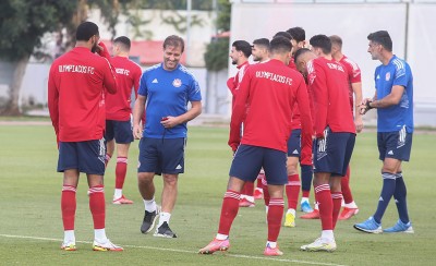 Ολυμπιακός: Χαμόγελα ενόψει Άιντραχτ (photos)