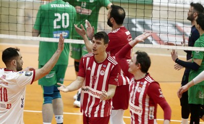 Παναθηναϊκός-Ολυμπιακός 3-0 σετ (Τελικό)