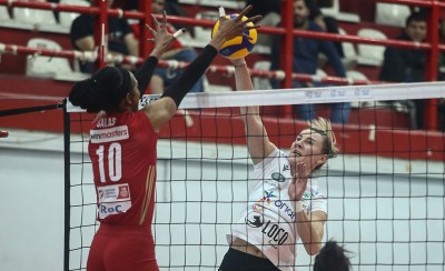 Ολυμπιακός-Παναθηναϊκός 1-3 σετ (Τελικό)