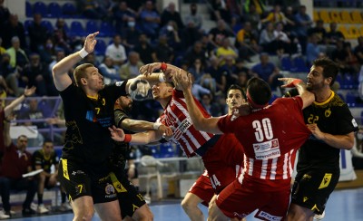 Ολυμπιακός-ΑΕΚ 22-21 (Τελικό)