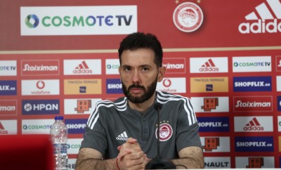 LIVE Streaming: H συνέντευξη Τύπου του Ολυμπιακού πριν τον Απόλλωνα