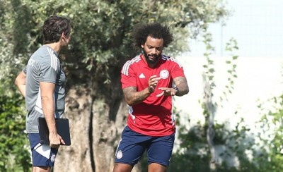 «Λιώνει» στη δουλειά ο Μαρσέλo! (photo)