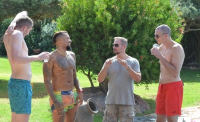 Στιγμές χαλάρωσης για την ανδρική ομάδα βόλεϊ του Θρύλου (photos)