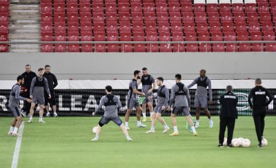 «Κλικ» από την προπόνηση της Καραμπάγκ στο Καραϊσκάκη